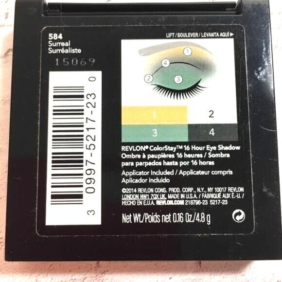 Revlon Colorstay 4 Shade Surreal 584 Eyeshadow Palette 0.16 oz New Sealed - Picture 2 of 3